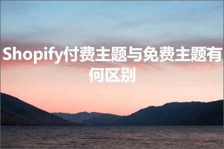 跨境电商知识:Shopify付费主题与免费主题有何区别